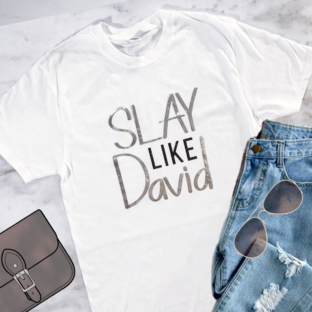 Slay Like David Christian T-Shirt